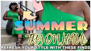 Thick Tummy-Friendly Summer Outfits You’ll Actually Wear | Curvy & Cute (Size 16/18 Try-On!)