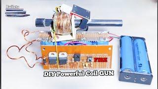 How to make a Powerful coil gun 