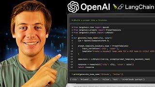 How to Build Your First AI LLM Prompts with OpenAI and Langchain