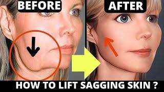 AGE 40+, 50+| HOW TO LIFT SAGGY SKIN ? | Face REJUVENATION |  FACIAL BONES | FACE LIFTING EXERCISES