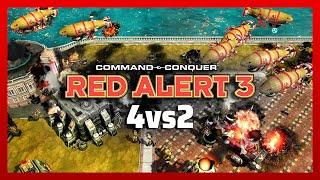 Red Alert 3 | Another For Good Measure! | (4 vs 2 Brutals)