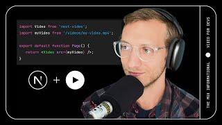 Easily add video to your Next.js app