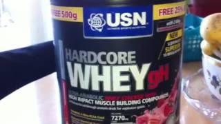 USN Hardcore Whey gH Review