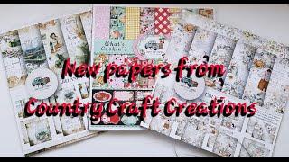 Exclusive New Papers at Country Craft Creations