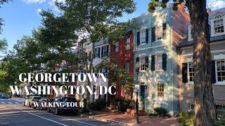 Walking through Georgetown - Washington, DC