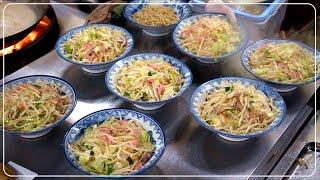 Incredibly hot! A constant rush of orders! A day in the life of a champon shop in Japan！ 井手ちゃんぽん