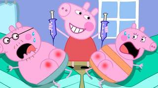 OMG...Please Don't Hurt Daddy Pig and Mummy Pig! | Peppa Pig Funny Animation