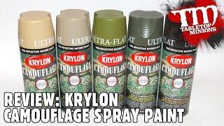 REVIEW: Krylon Camouflage Spray Paint