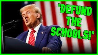 ‘CLOSE IT!’: Trump Promises To DEFUND SCHOOLS For Teaching Facts | The Kyle Kulinski Show