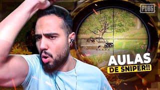 THUGFAAST DANDO AULAS DE SNIPER! (TEVE DRIVEBY DE SHOTGUN DO TECNOSH) - PUBG