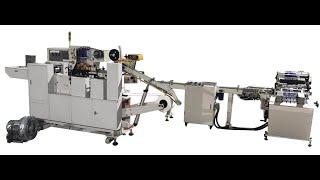 Automatic pocket tissue making machine production line