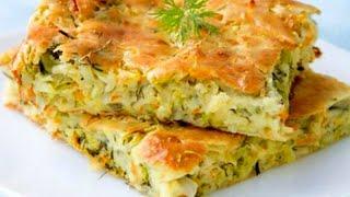 Cabbage cake  - one of the simple and tasty cabbage dishes. No eggs or vegan 