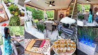 DIY Summer Patio Makeover | Budget Friendly Decorating, Entertaining and Hosting Ideas