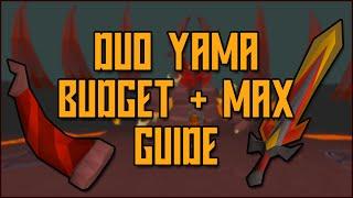 DUO Yama Guide Max + Budget OSRS