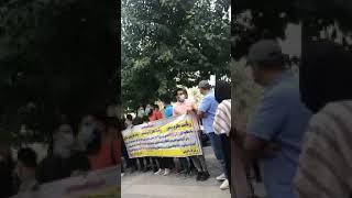  امروز کاربران صرافی کریپتولند در تهران در اعتراض به بلوکه شدن سرمایه‌هایشان و دستگیری سینا استوی