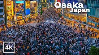 Osaka Dotonbori Walk: Discover Downtown Japan in Stunning 4K HDR