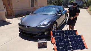 CAN THE JACKERY CHARGE A TESLA