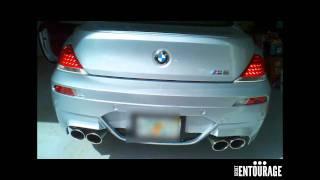 Secret Entourage BMW M6 Meisterschaft GT2 Exhaust