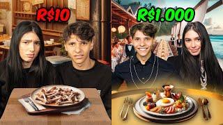 LEVEI MINHA NAMORADA PRO PIOR DATE DA VIDA DELA! DATE DE 1R$ VS 1000R$