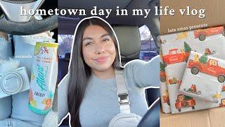 a hometown day in my life! | running errands, late christmas gifts, reading