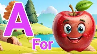 Phonics Song with TWO Words -A For Apple -ABCD Alphabet Song With Sounds for ChuChuTV