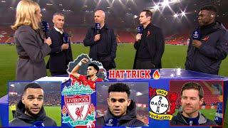 Liverpool vs Bayer Leverkusen 4-0 Arne Slot Smashed Xabi Alonso Luis Diaz Hat Trick & All Reactions