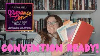 Preparing For a Book Convention | Romance Con 2024