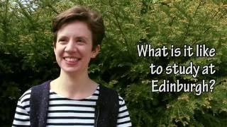 What's it like to study at Edinburgh?