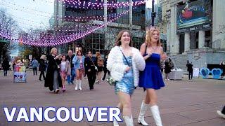 LIFE in VANCOUVER CANADA 4K - Today December 06 2024 - Life in the city