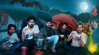 Night Camping In Dangerous Jungle - खतरनाक जानवर से सामना हो गया | मरते मरते बचे 