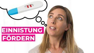 Einnistung fördern nach Eisprung oder Transfer I Das kannst du JETZT tun!