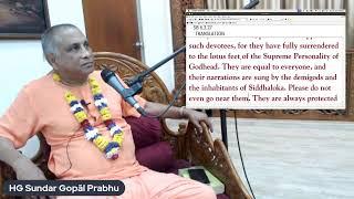 BG 3.14 | Sacrifice | HG Sundar Gopal Prabhu