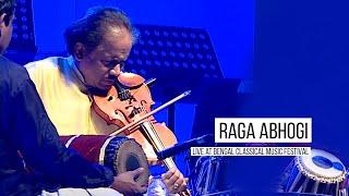 Sada Manadil - Raga Abhogi - Adi | Dr L Subramaniam | Live at BCMF, Dhaka