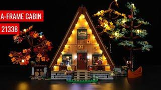 LEGO A-Frame Cabin 21338 Light Kit