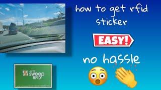 how to get rfid sticker hassle free