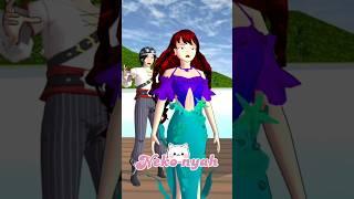 The Little Mermaid from Ohio ‍️ #sakuraschoolsimulator #shorts #funny #tiktok #ariel