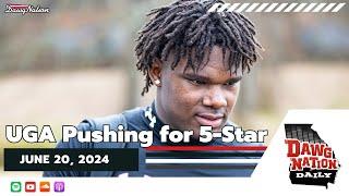 UGA had a special message for 5-star DL Justus Terry | DawgNation Daily