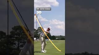 Power Hitter Justin Thomas Amazing Swing Motion & Slow Motion 2024