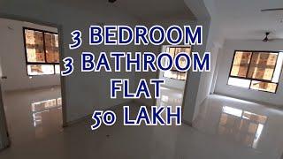 3 BHK FLAT FOR SALE  || PRICE 50 LAKH || FLAT TOUR INDIA PROPERTY id 79