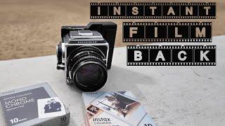 Medium Format meets Instant film - NONS instax back  + 500 Hasselblad