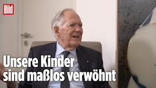 Berater-Legende Roland Berger rechnet mit der Politik ab | BILD TALK