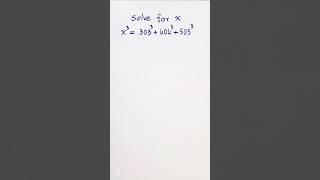 Can you solve this exponential equation? #maths #mathexam #mathstricks #mathematics #exponential