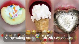 Emoji eating asmr  TikTok compilation