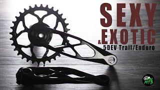 Sexy and EXOTIC Cranksets? 5DEV Trail/Enduro Cranks Review