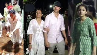 Mahesh Babu Family Reached Tirumala By Walking On Alipiri Footpath | Namrata, Sitara and Gautam