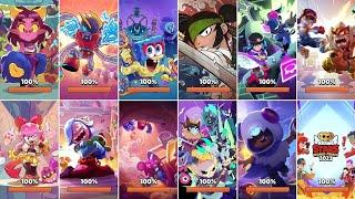 Loading Screen Evolution ( 2017-2024 ) in Brawl Stars  #spongeBob