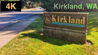 Downtown Kirkland, WA Driving Tour in Summer 2022.