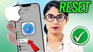 How To Reset Safari Browser on iPhone 2024 | Reset safari iphone