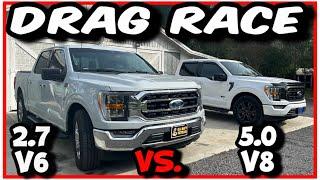 2022  F150 2.7 V6  EcoBoost vs 2022 5.0 V8 Coyote F150