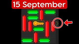 15 September HAMSTER KOMBAT MINI-GAME MADE EASY ( KEY PUZZLE SOLVED ) #hamsterkombat